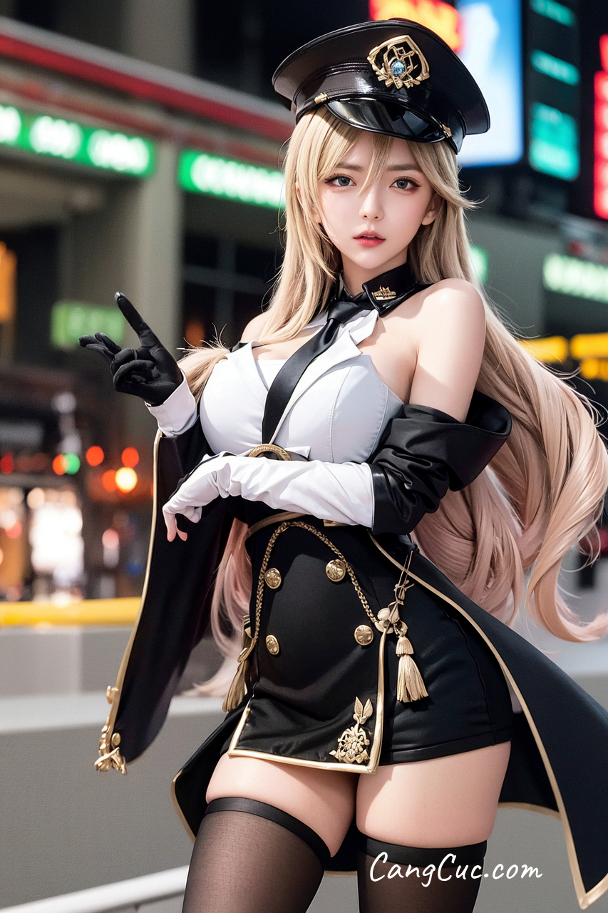 [AI Generated] AI美女制服军官图集